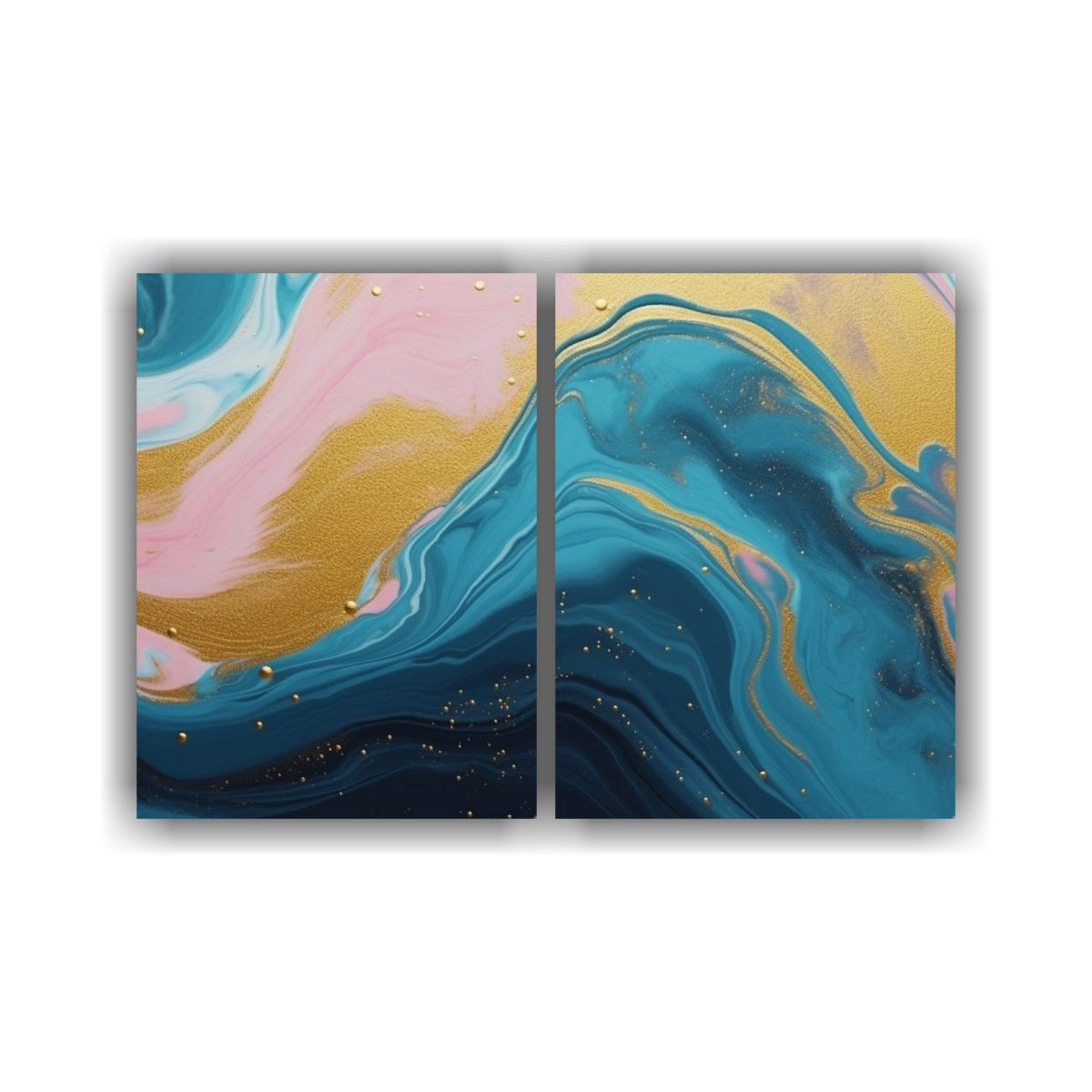 PINTURAS DECORATIVAS CONTEMPORÁNEAS CON 100X65 CM - 1