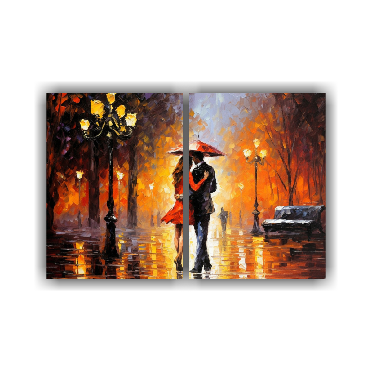 PINTURA ACRÍLICA VANGUARDIA DURADERO: HOMBRE 120X80 CM - 1