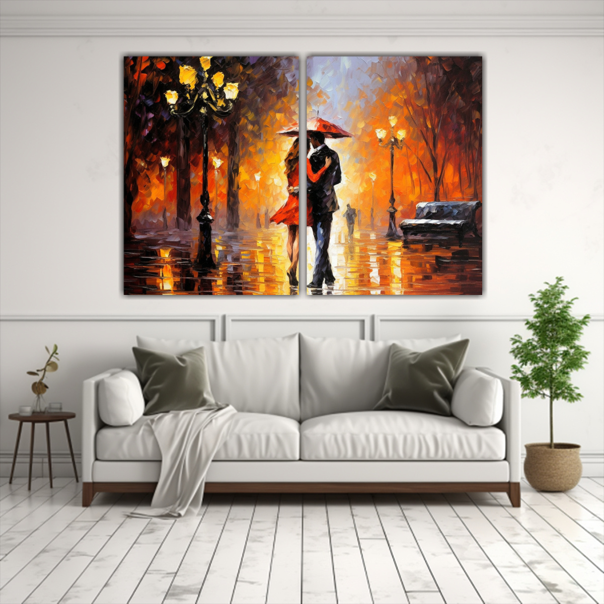PINTURA ACRÍLICA VANGUARDIA DURADERO: HOMBRE 120X80 CM - 2