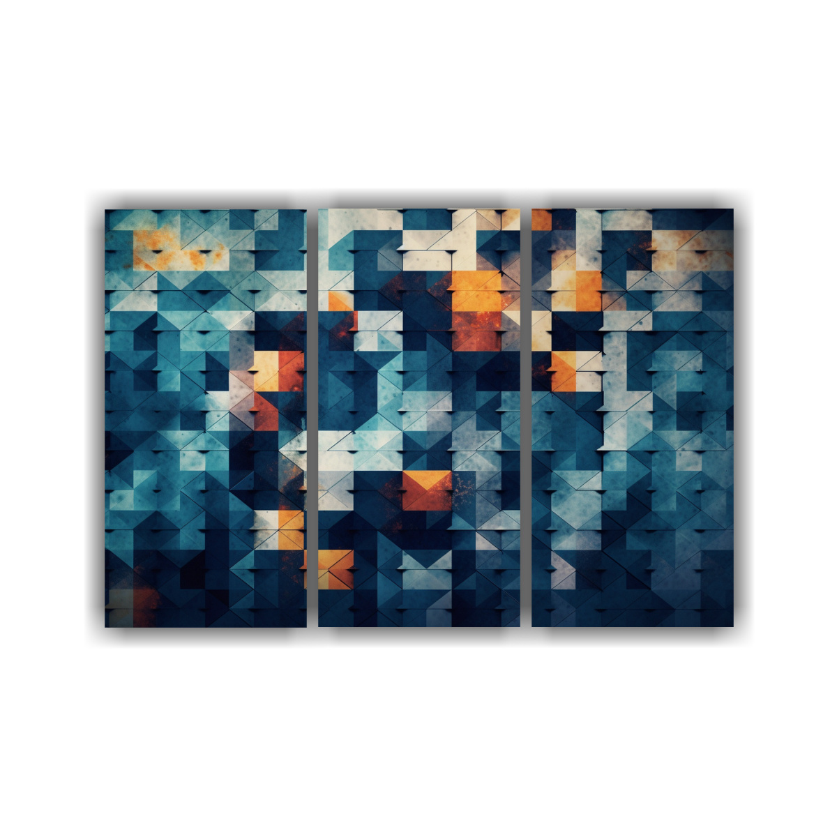 FOTO DE ARTE GEOMÉTRICO DE RESOLUCIÓN ALTA CON 120X80 CM - 1
