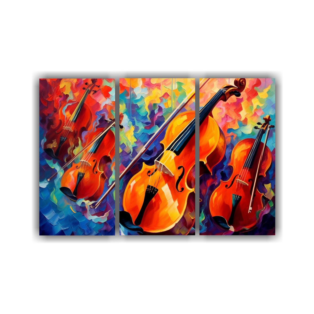 SERENATA DE COLORES: COMPOSICIÓN SENSIBLE 180X120 CM - 1