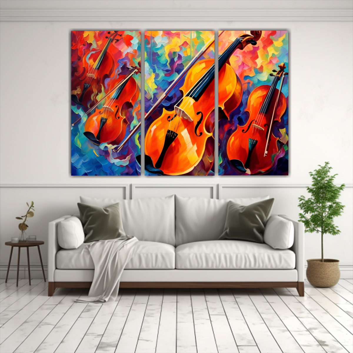 SERENATA DE COLORES: COMPOSICIÓN SENSIBLE 180X120 CM - 2