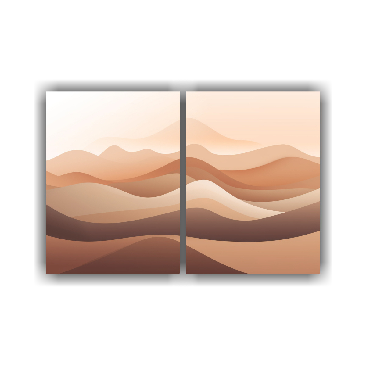 CREAR UN LIENZO MINIMALISTA DE UN DESIERTO CON 100X65 CM - 1