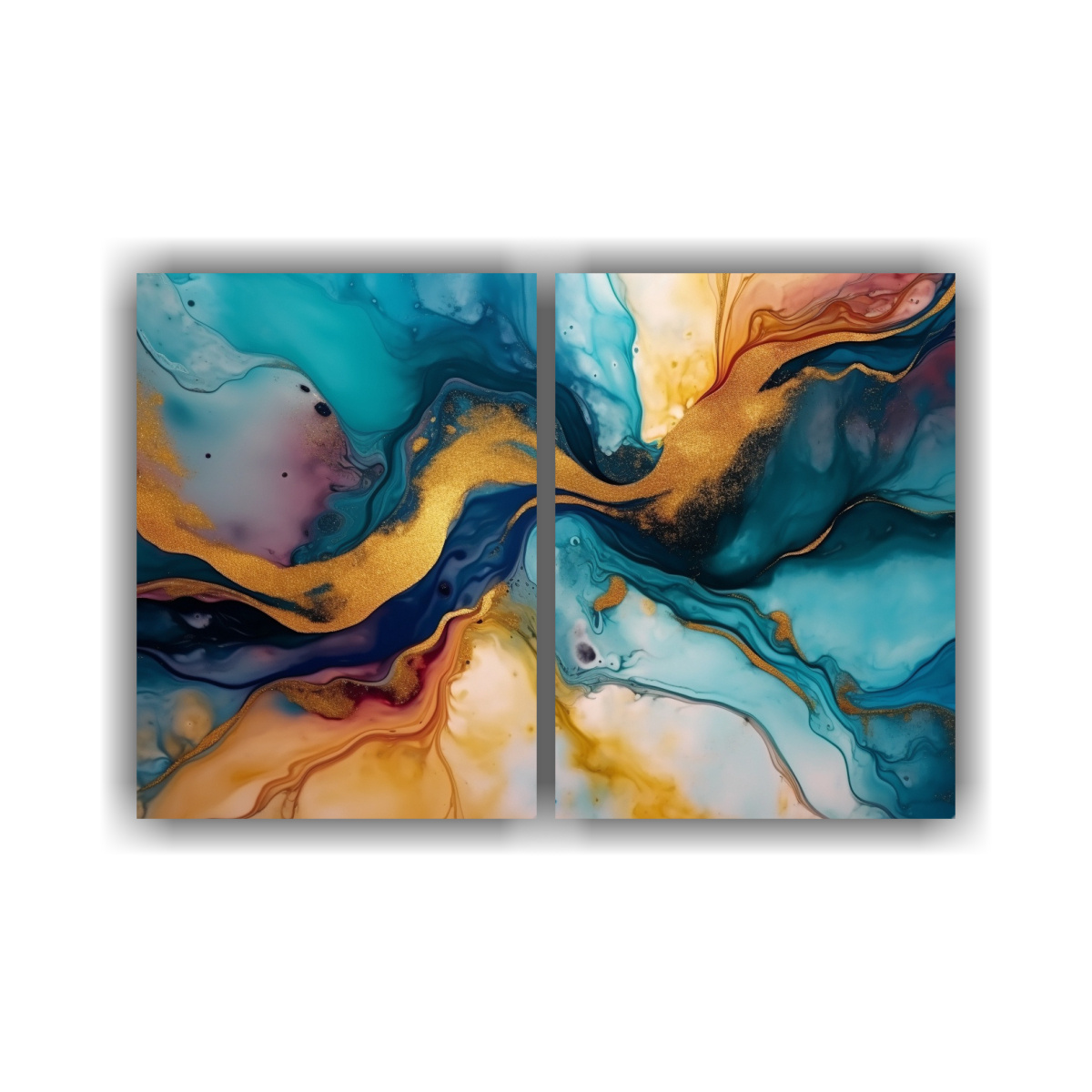 COMPOSICIONES ABSTRACTAS EQUILIBRIO VISUAL 100X65 CM - 1