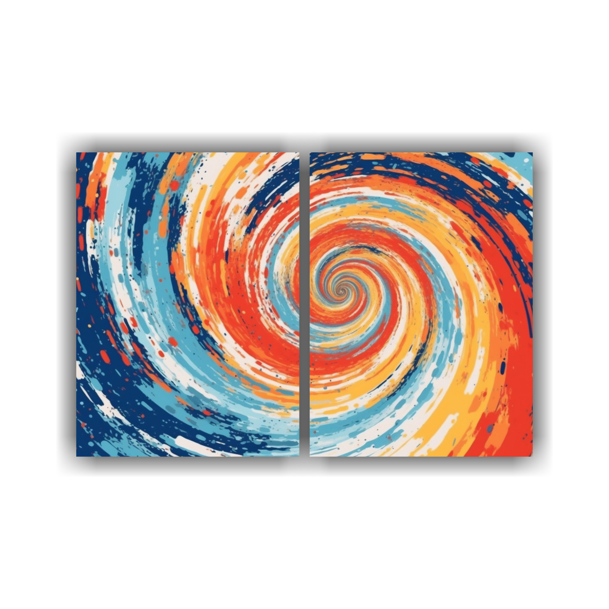 PINTURAS DECORATIVAS EN ESTILO BOCETO 80X60 CM - 1