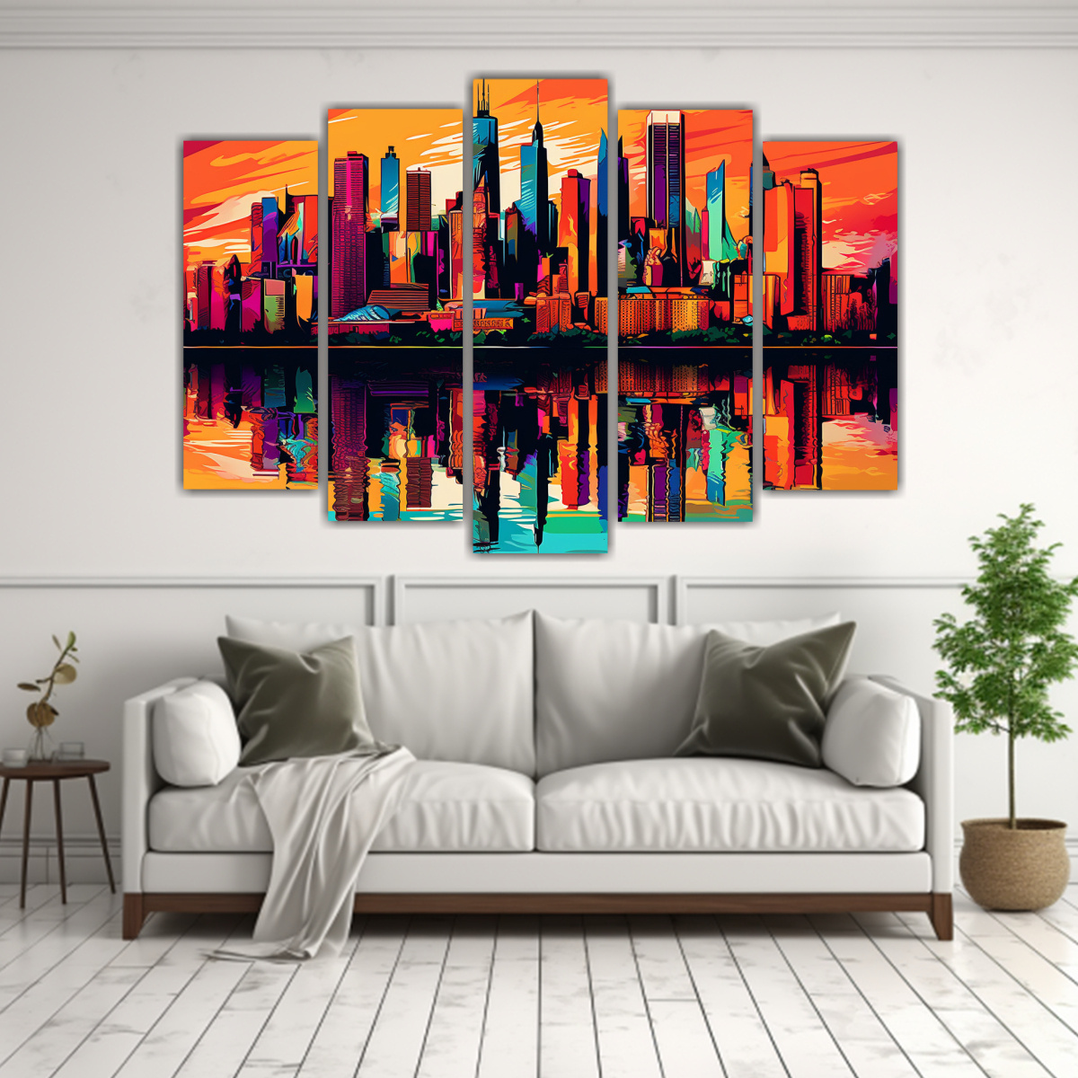 PINTURAS DECORATIVAS JUVENILES MOVIMIENTO 225X150 CM - 2