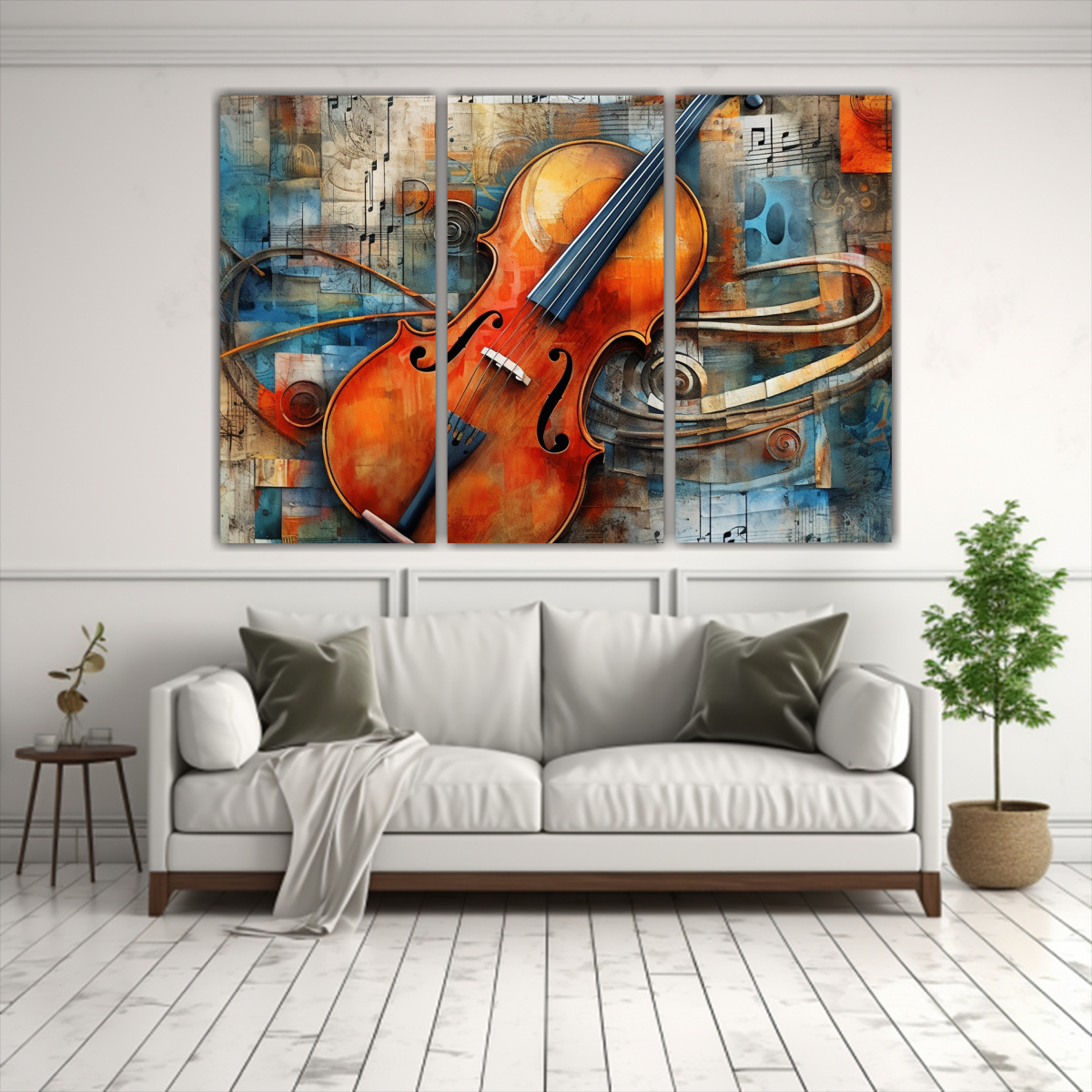 CONJUNTO LIENZOS CUADRO FANTÁSTICO VOLLEREI 60X40 CM - 2