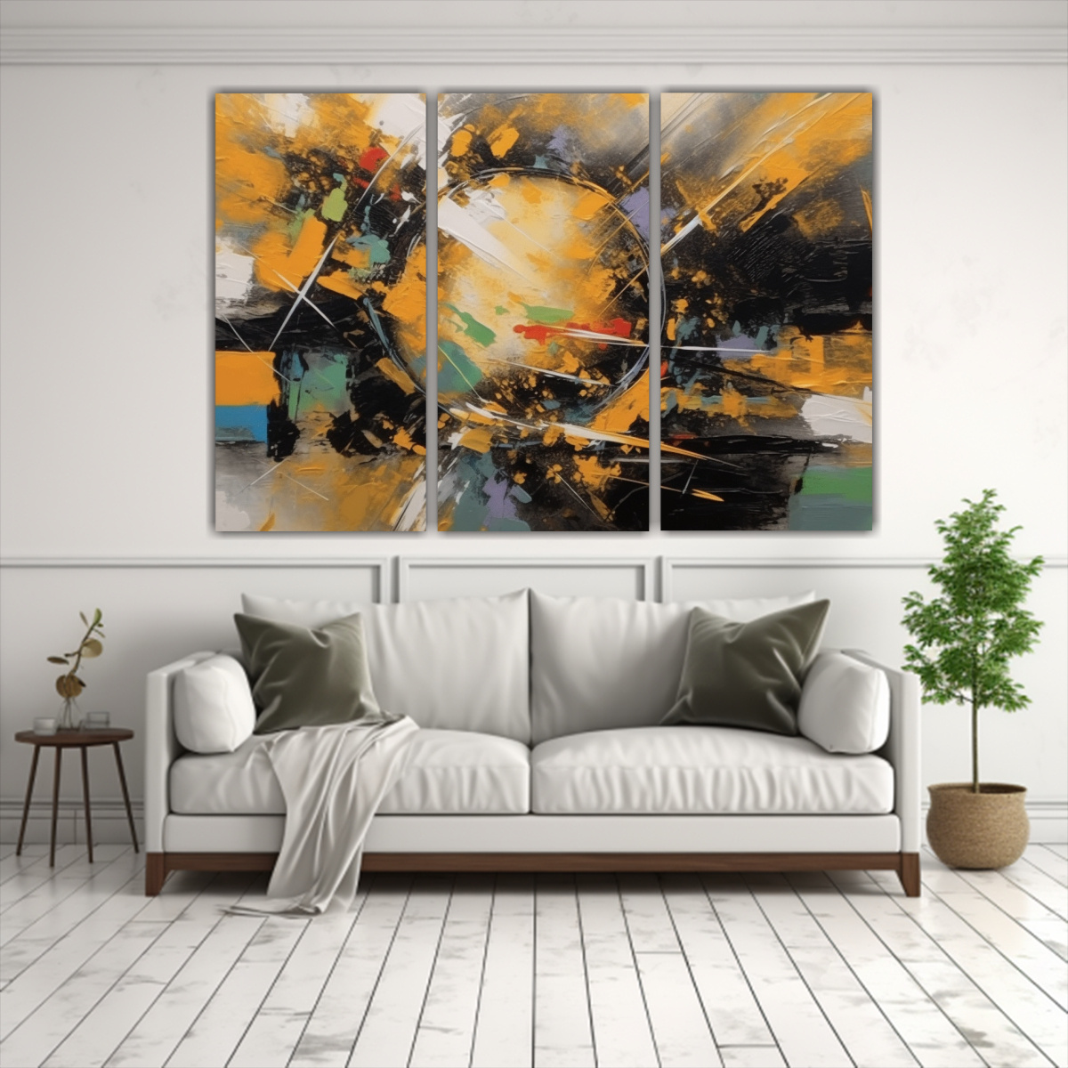 3 CUADROS HERMOSO ALTA RESOLUCIÓN PARA 90X60 CM - 2