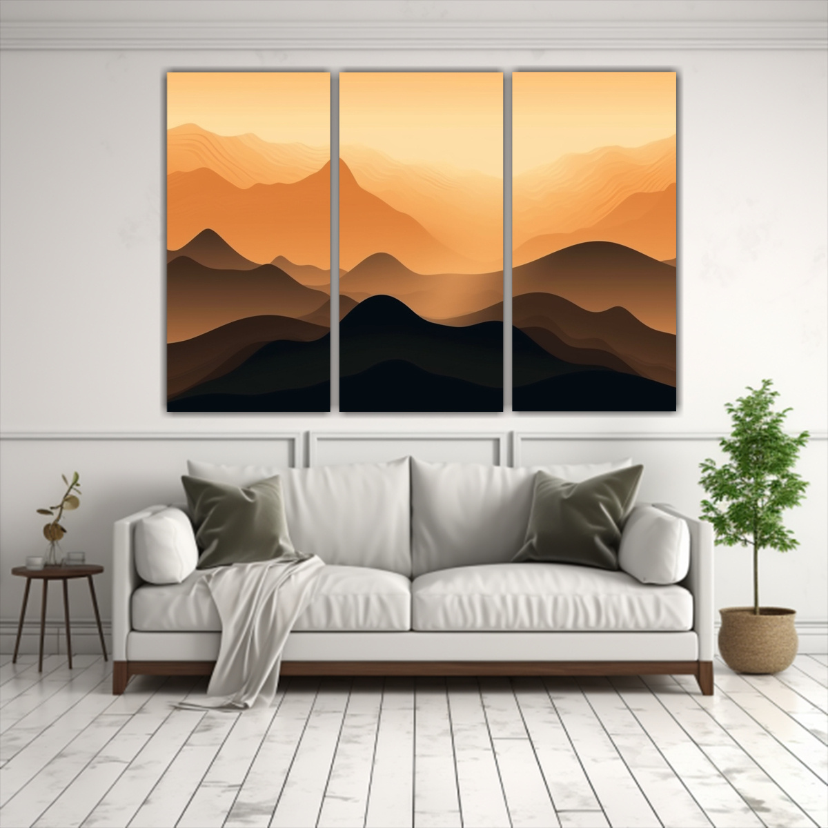 CUADROS DECORATIVOS ESTILO VINTAGE MINIMALISTA 210X140 CM - 2
