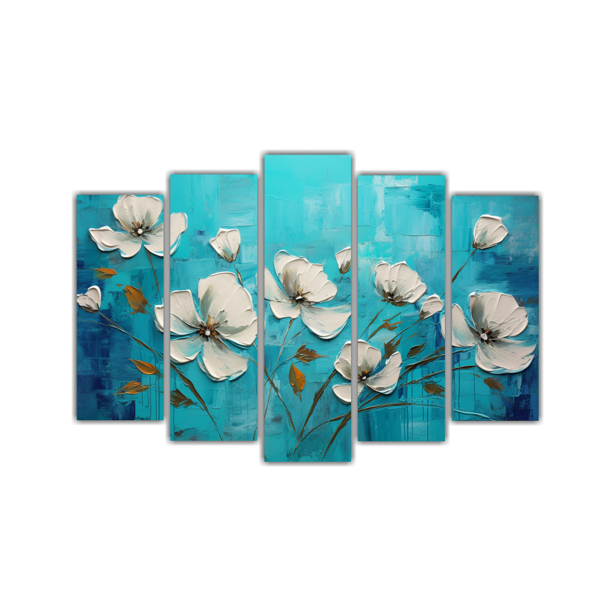 CUADROS DECORATIVOS ECONÓMICOS CON FLORES 225X150 CM - 1