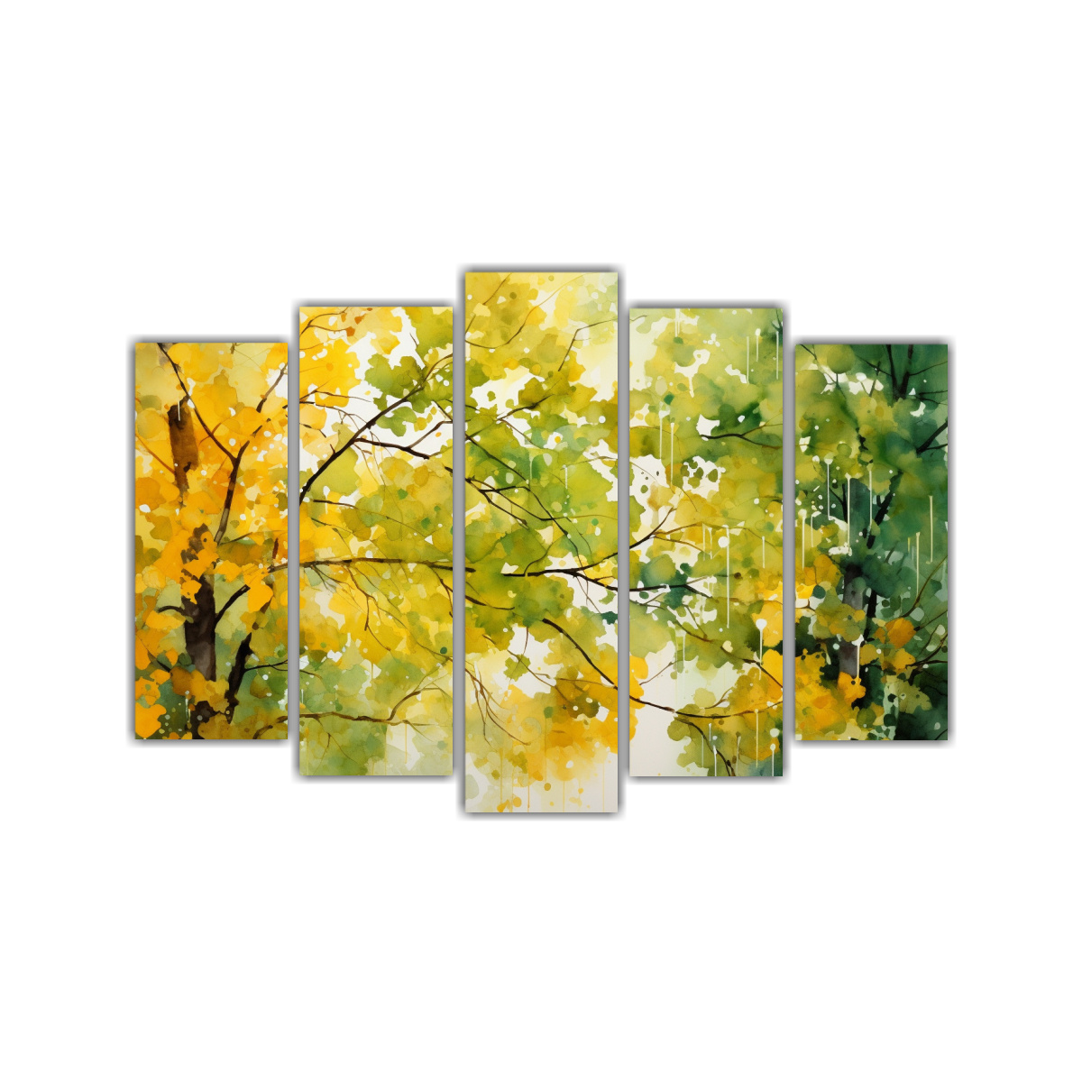 LIENZOS VINTAGE VITALIDAD: PINTURA ABSTRACTA DE 150X100 CM - 1
