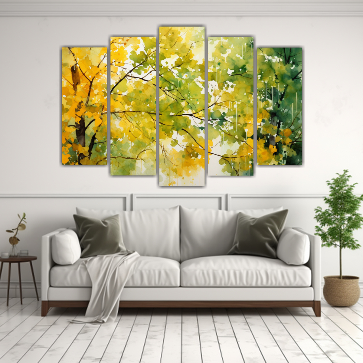 LIENZOS VINTAGE VITALIDAD: PINTURA ABSTRACTA DE 150X100 CM - 2