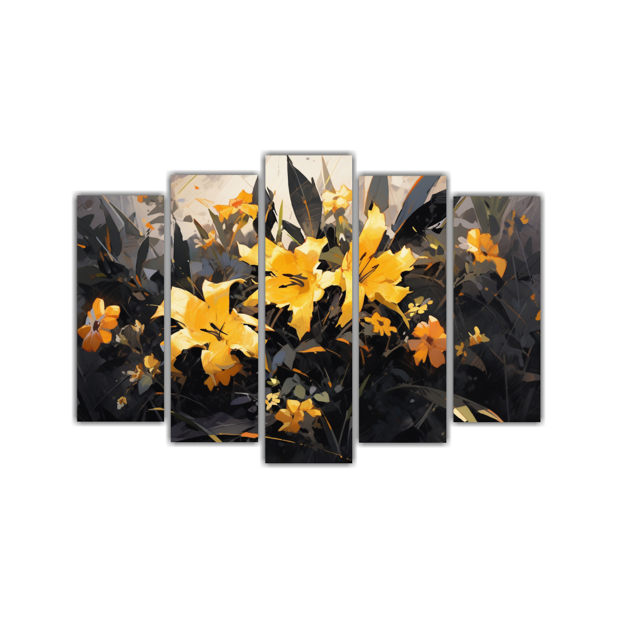 CONJUNTO DE 5 CUADROS DE FOTOGRAFÍA PARA 100X65 CM - 1
