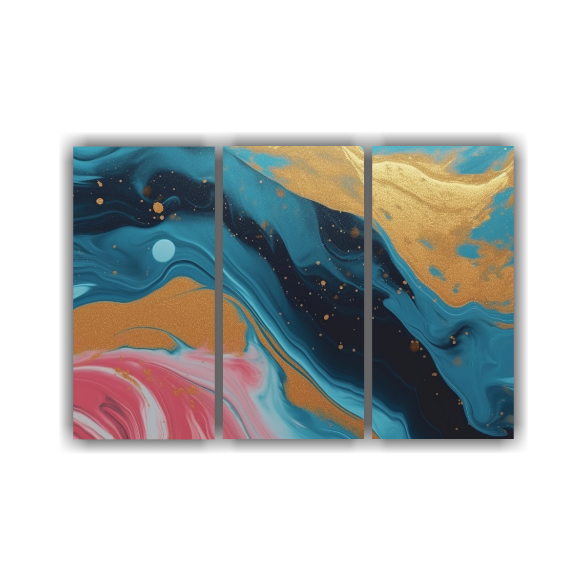 PINTURAS DECORATIVAS CONTEMPORÁNEAS DE MÁRMOL 240X160 CM - 1