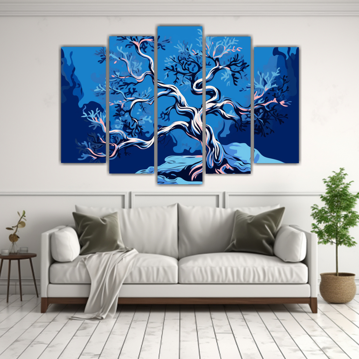 PINTURAS DE DECORACIÓN INSPIRADORA DEL ARBUTUS 225X150 CM - 2