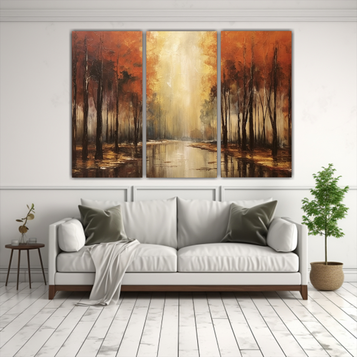 CONJUNTO 3 LIENZOS DECORATIVOS INTENSO ARTE 90X60 CM - 2