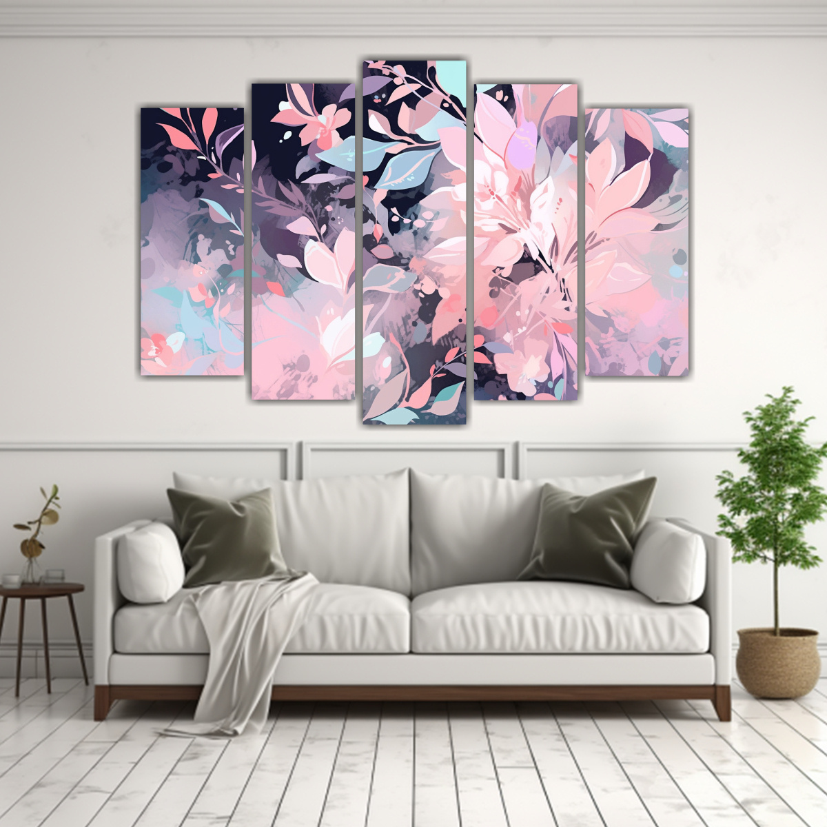 PINTURAS DECORATIVAS ESTILO NEONOIR EN COLORES 100X65 CM - 2