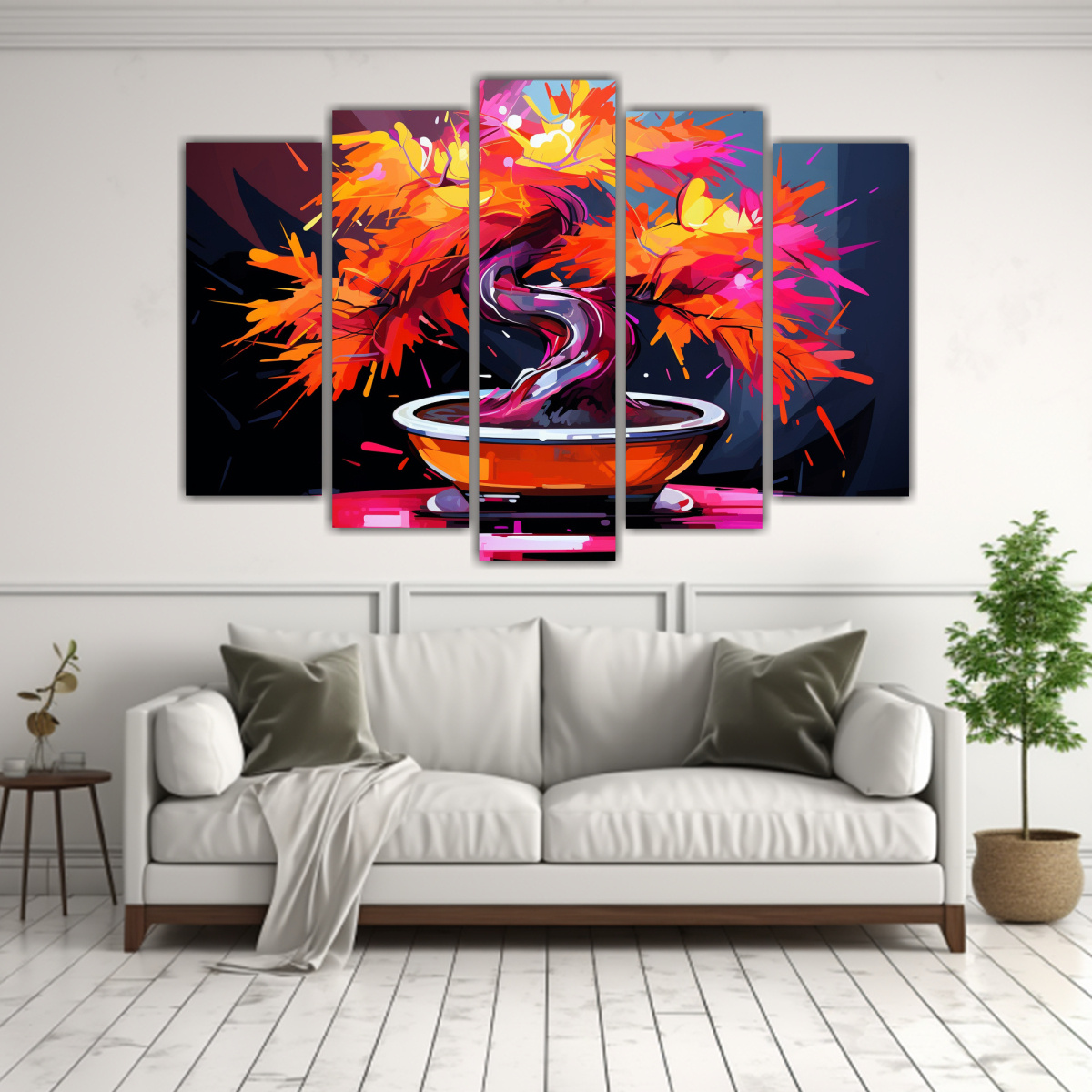 PINTURAS EN BASTIDOR: COMPOSICIÓN EQUILIBRADA DE 225X150 CM - 2