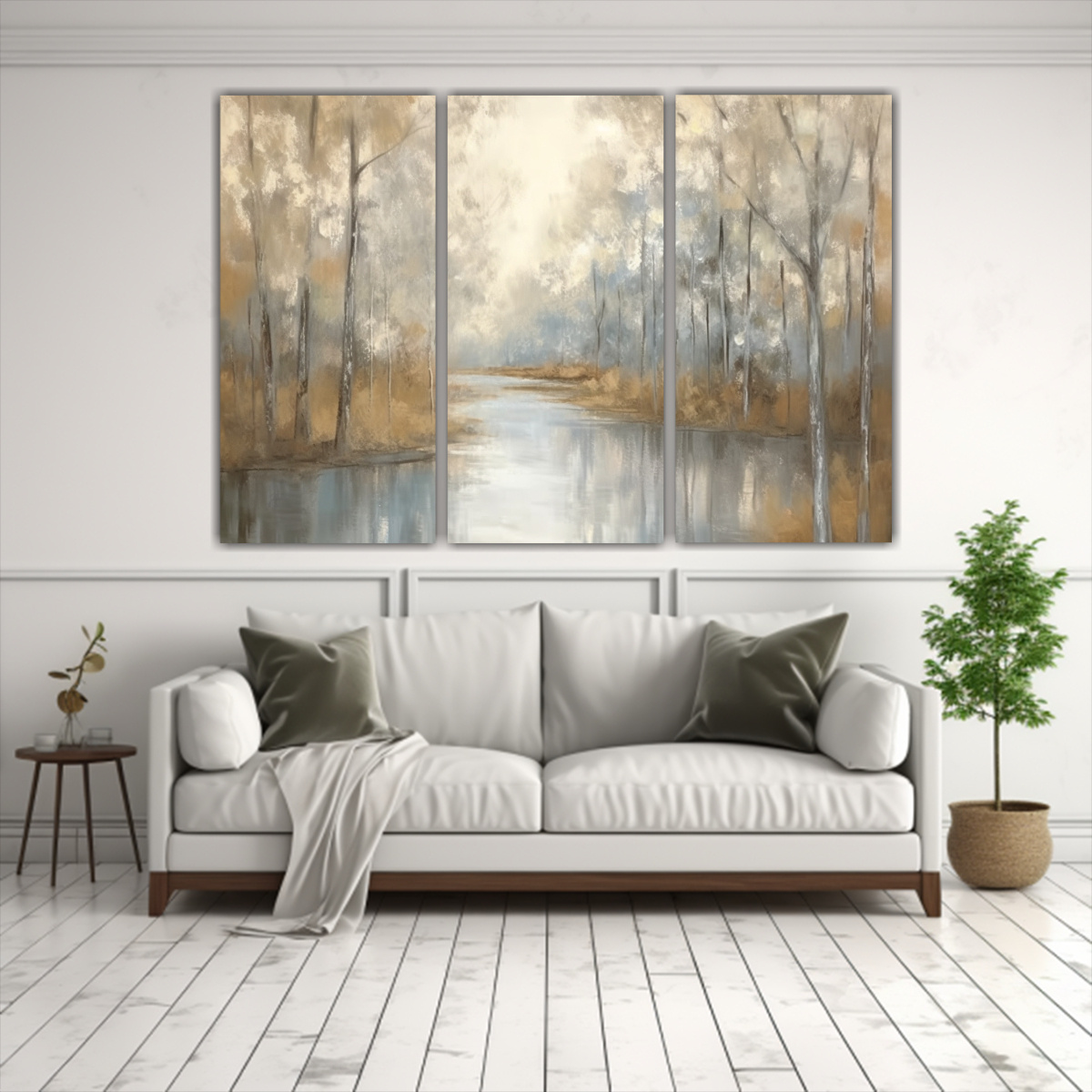CUADROS DE DECORACIÓN CON SALPICADURAS DE 120X80 CM - 2