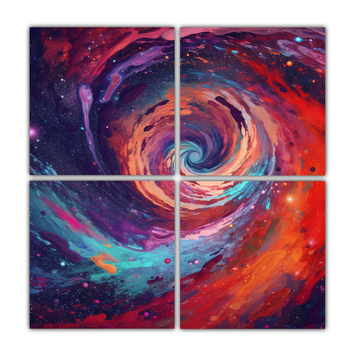 PINTURAS DECORATIVAS DE LIENZO ESTÉTICO Y 160X160 CM - 1