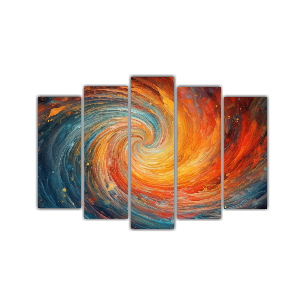 PINTURAS DECORATIVAS LIENZO MODERNO MENTE ACTIVA 100X65 CM - 1