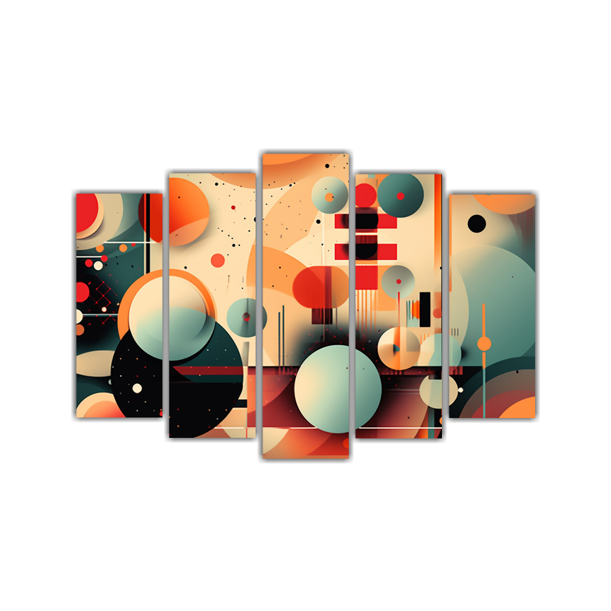 CREAR ARTE DIGITAL INSPIRADO EN PATRÓN ABSTRACTO 125X75 CM - 1
