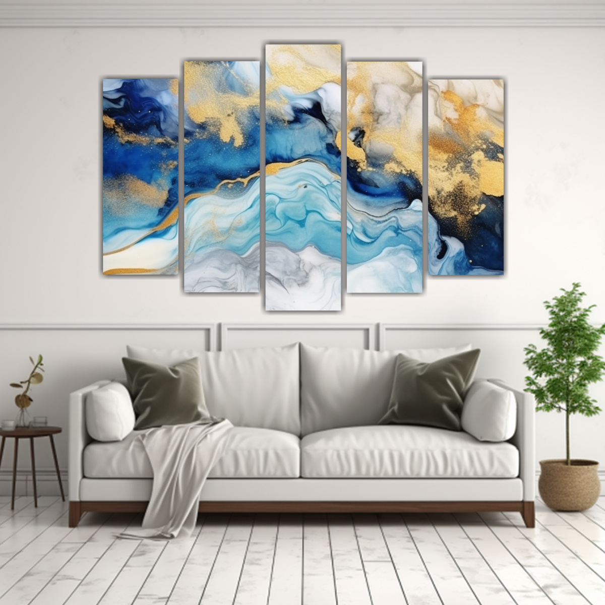 PINTURAS DECORATIVAS: COMPOSICIONES CÁLIDAS CON 125X75 CM - 2
