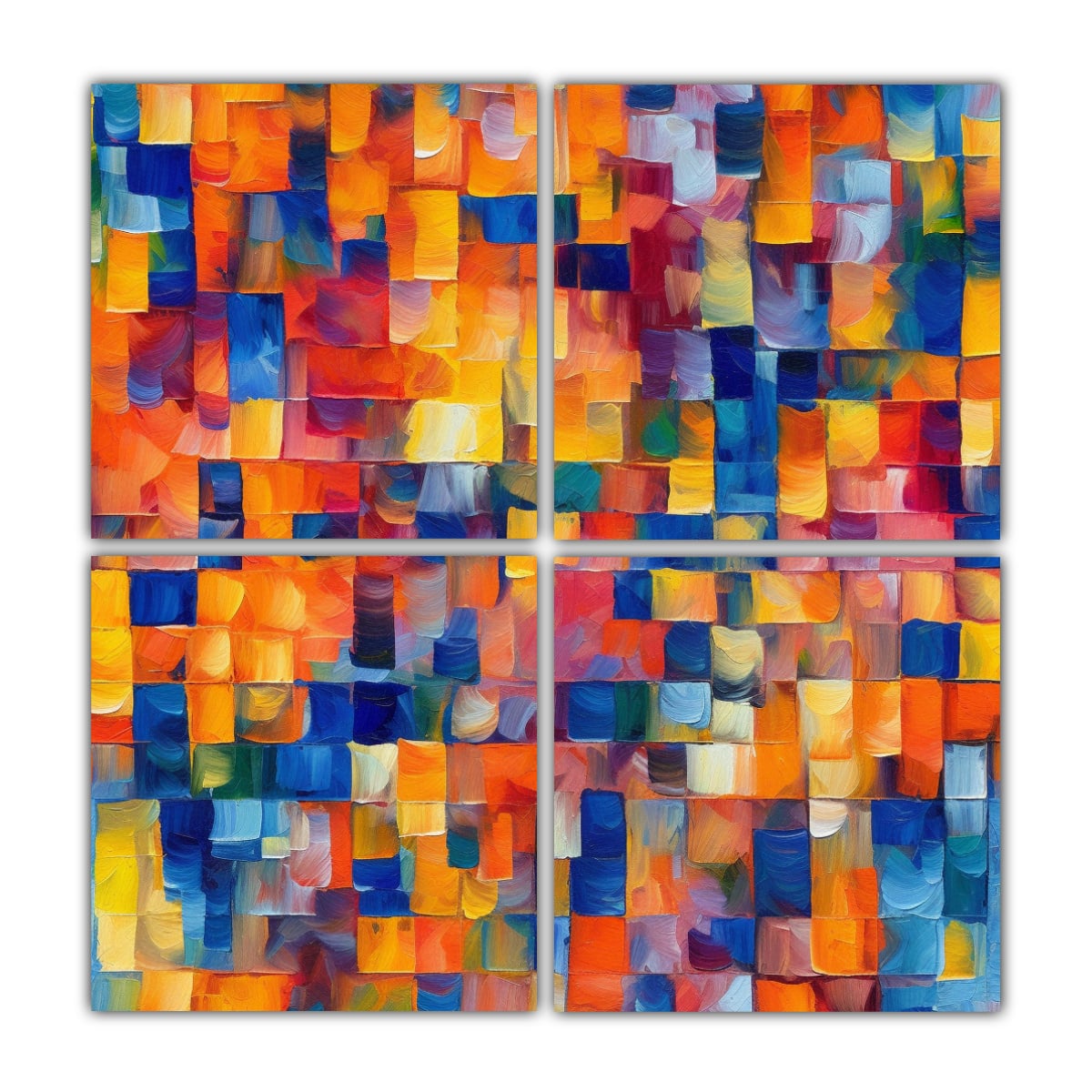 CUADROS DECORATIVOS DE MOVIMIENTO CLÁSICO EN 180X180 CM - 1