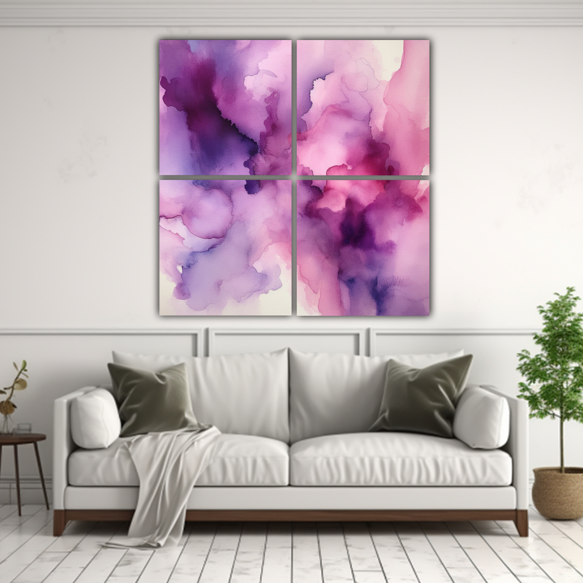 CUADROS DECORATIVOS CON IMAGEN DE PROFUNDIDAD DE 180X180 CM - 2