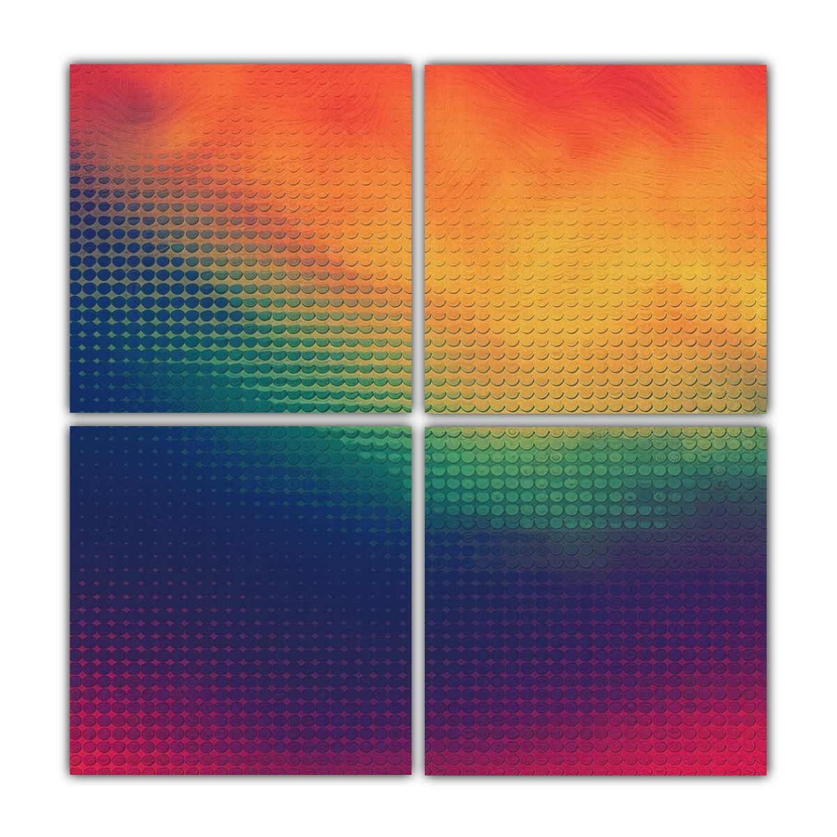 FONDO RETRO PIXELADO Y GRANULADO DE LOS AÑOS 70 80X80 CM - 1