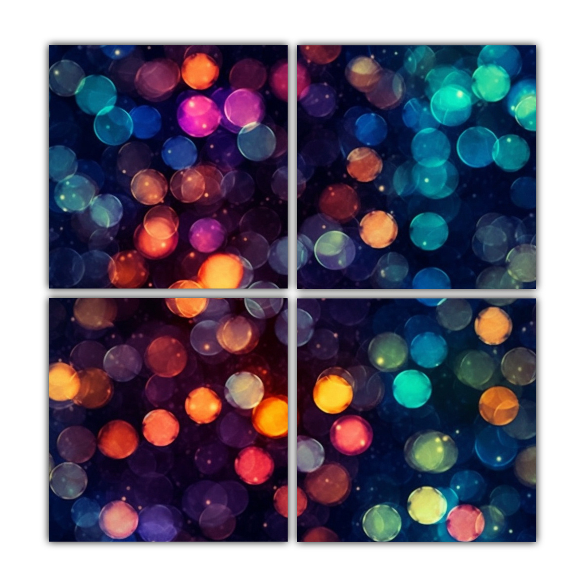 PINTURAS DECORATIVAS CUADRO LINDA CON BOKEH 180X180 CM - 1