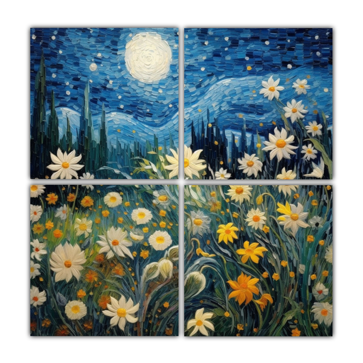 CUATRO ARTES TELA SUBLIMADA INTENSIDAD 100X100 CM - 1