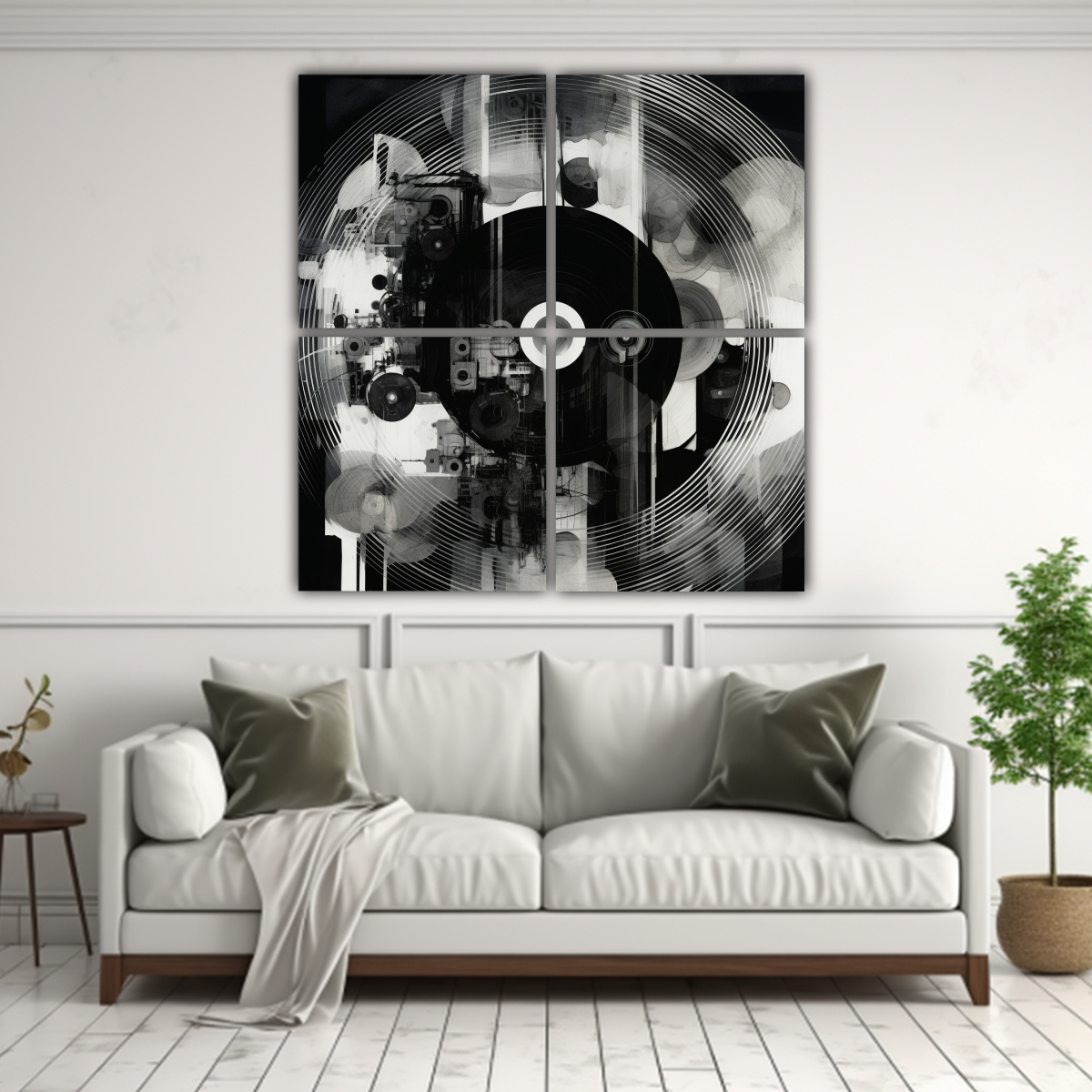 PINTURAS GENERATIVAS DEL MOVIMIENTO SURREALISTA 120X120 CM - 2