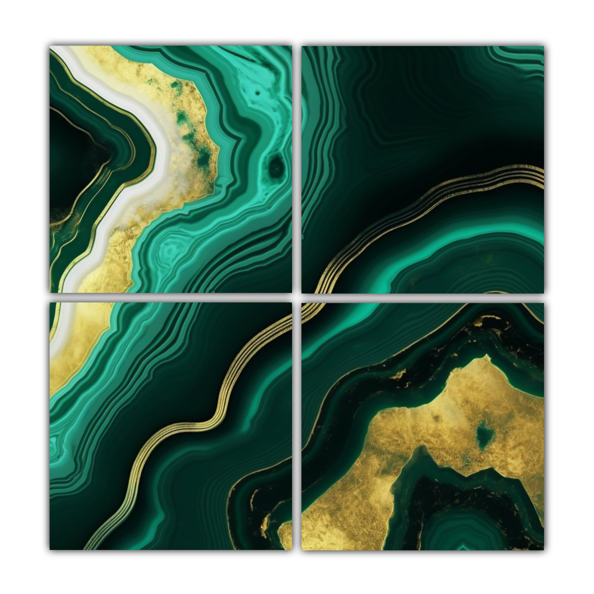 CUADRO ABSTRACTO ESTILO GALERÍA CON TEXTURA DE 60X60 CM - 1