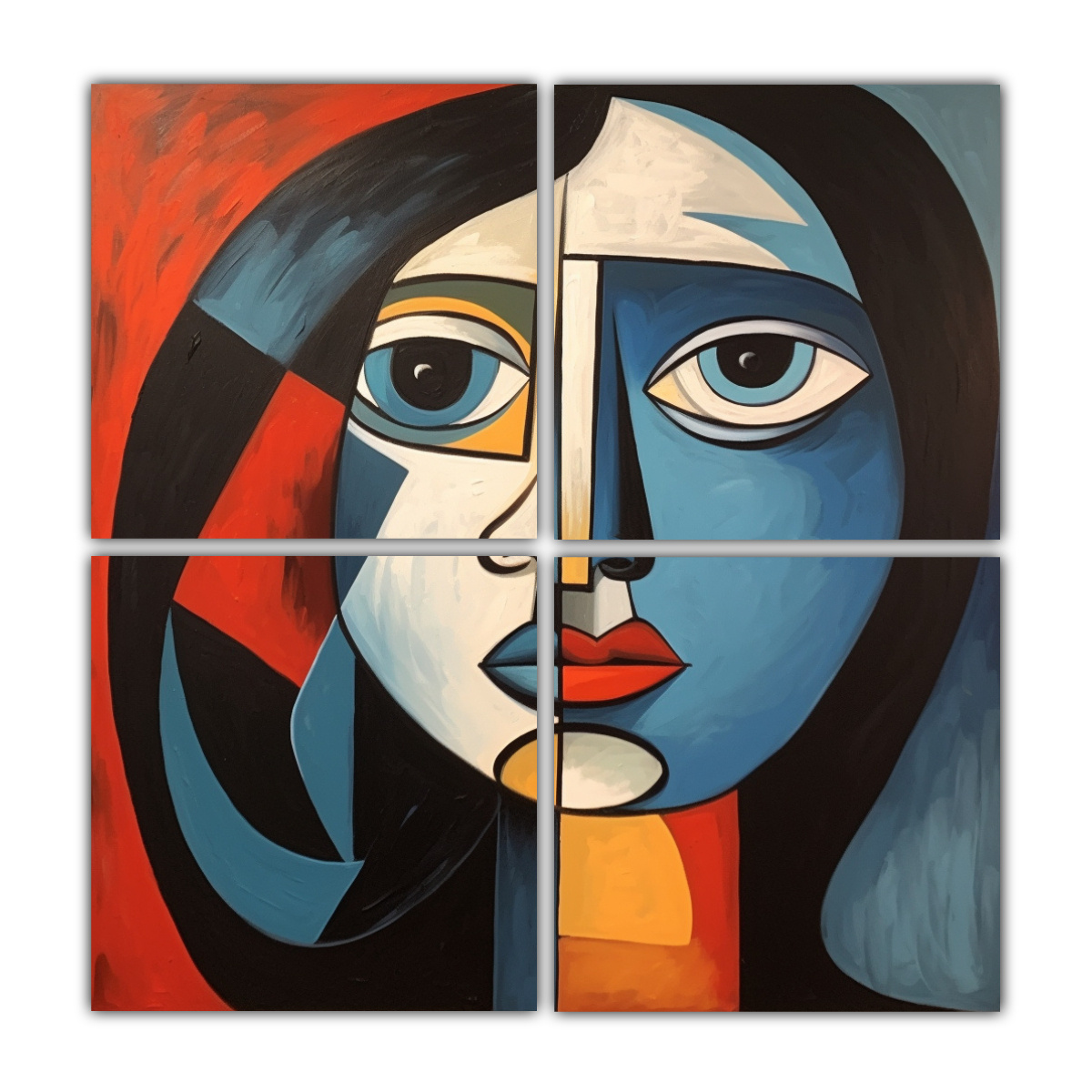 PINTURAS DECORATIVAS EN TONOS SIMPLES 335836 180X180 CM - 1