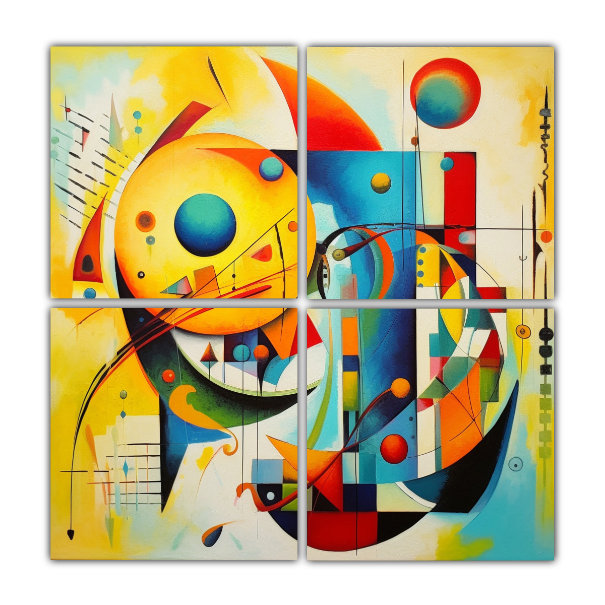 CUADROS IMPRESOS DARBY ANDY WARHOL ARTE DECORATIVO 60X60 CM