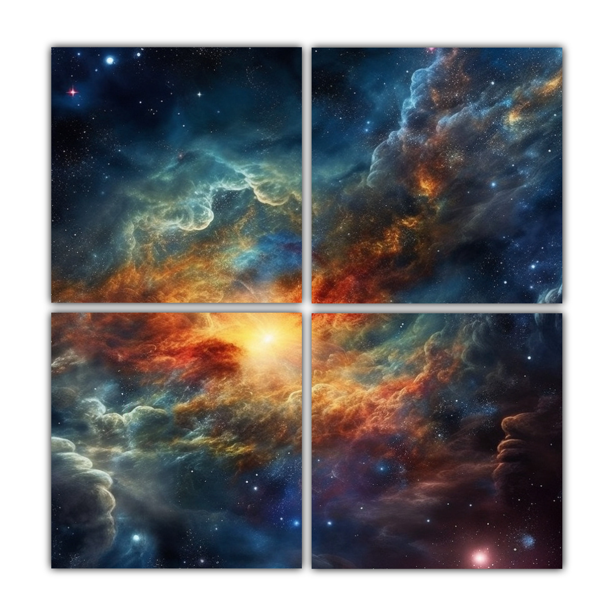 CUATRO ARTES CALIDOS EXPOSICIÓN: GALAXIAS 200X200 CM - 1