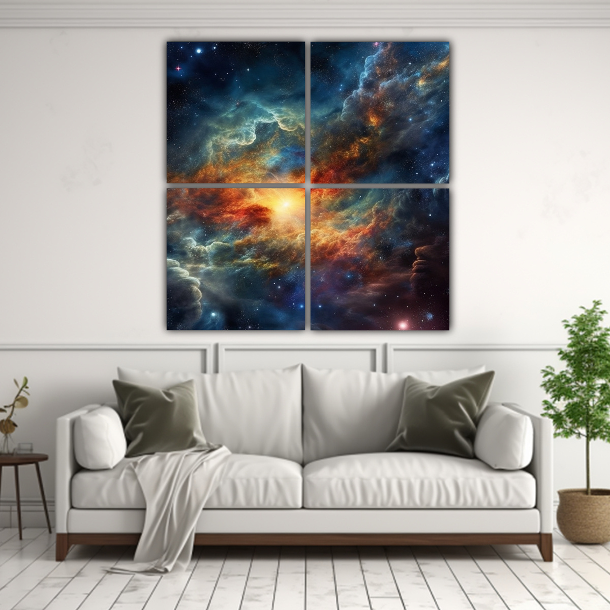 CUATRO ARTES CALIDOS EXPOSICIÓN: GALAXIAS 200X200 CM - 2