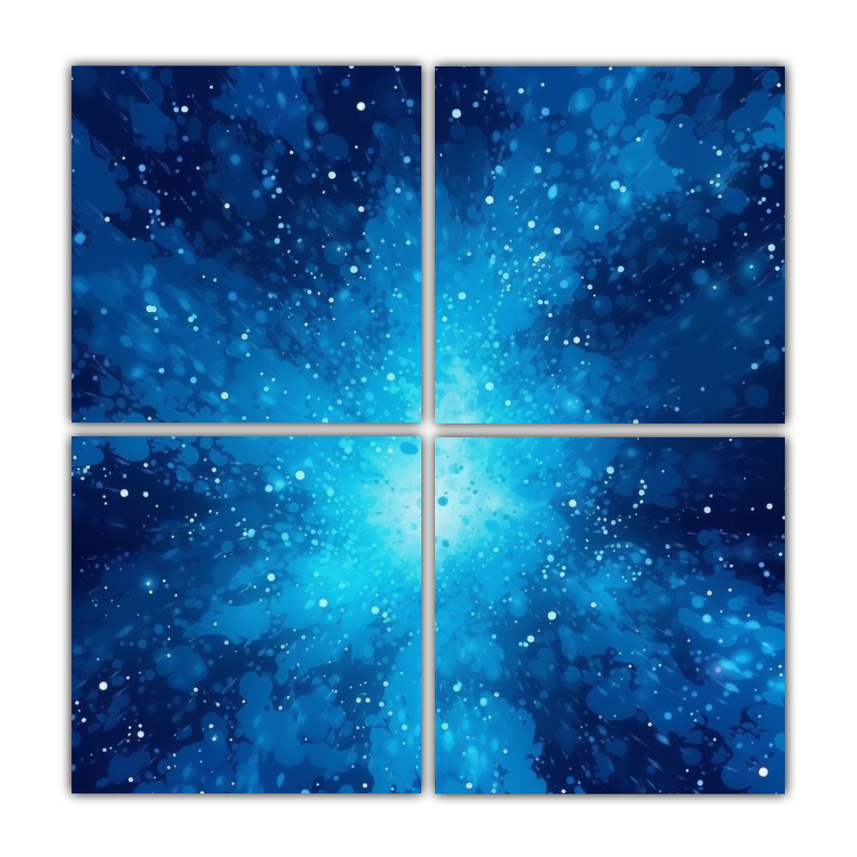 CUADROS CELESTIALES BRILLANTES PARA DECORACIÓN 60X60 CM - 1