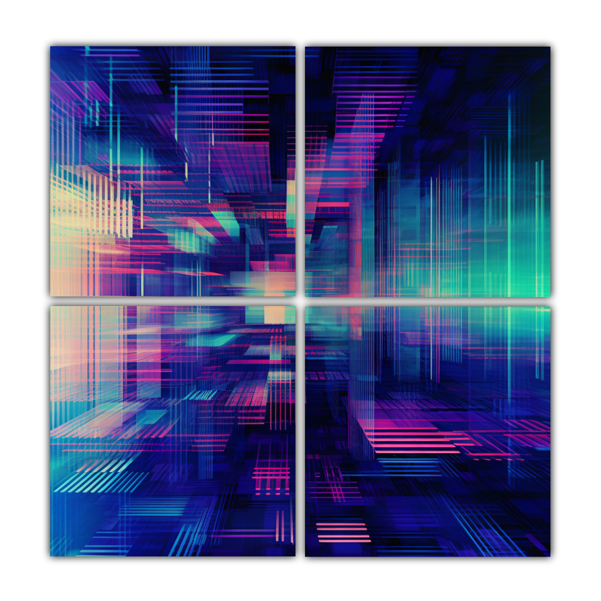CUADROS FOTOGRAFÍA INTENSO PARA DECORACIÓN 160X160 CM - 1