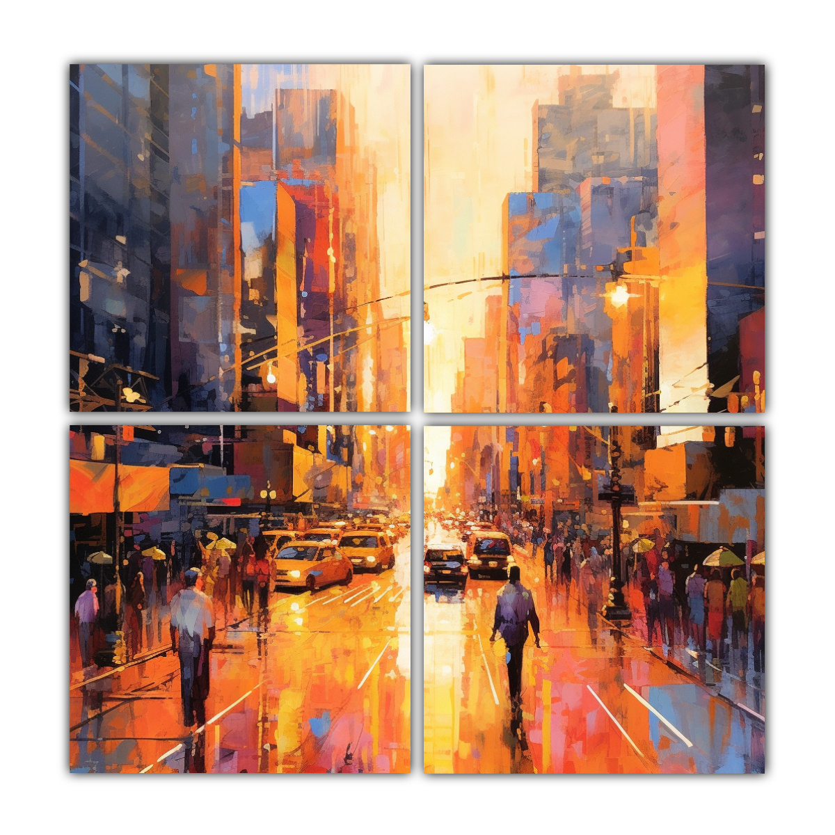 PINTURAS DECORATIVAS CON DETALLES INTRINCADOS 200X200 CM - 1