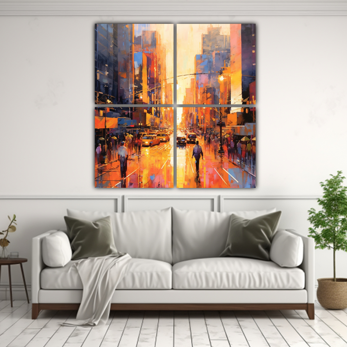 PINTURAS DECORATIVAS CON DETALLES INTRINCADOS 200X200 CM - 2