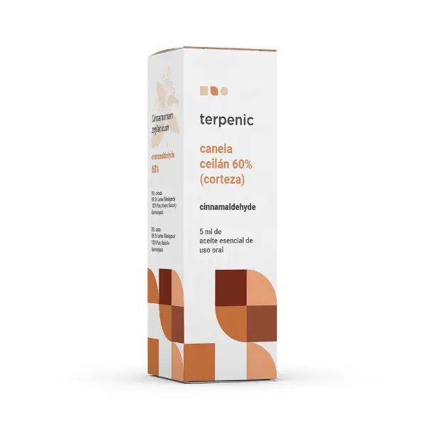 ACEITE ESENCIAL DE CANELA CEILÁN 60% CORTEZA TERPENIC 5 ML - 1