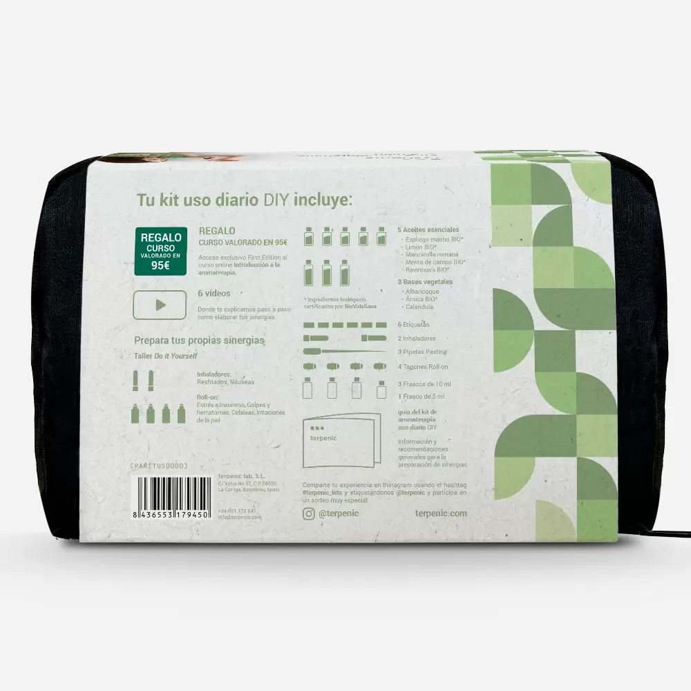 KIT DE AROMATERAPIA USO DIARIO DIY TERPENIC - 2