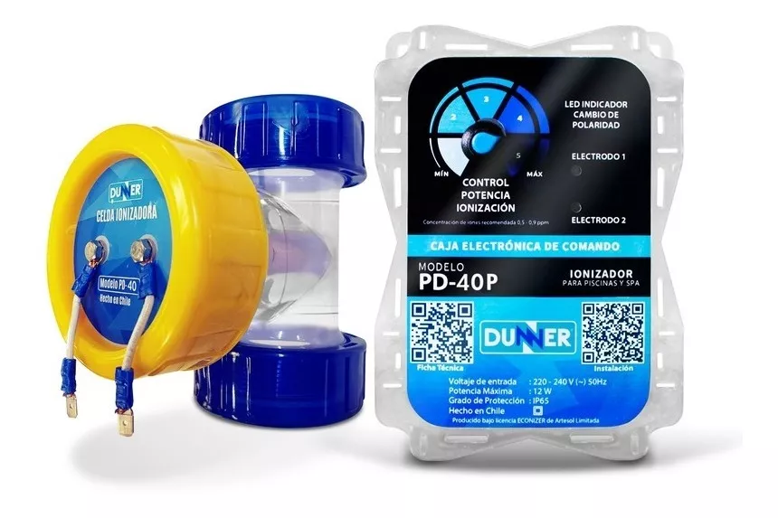 SISTEMA DESINFECCIÓN DUNNER PISCINAS HASTA 40M3 - 2