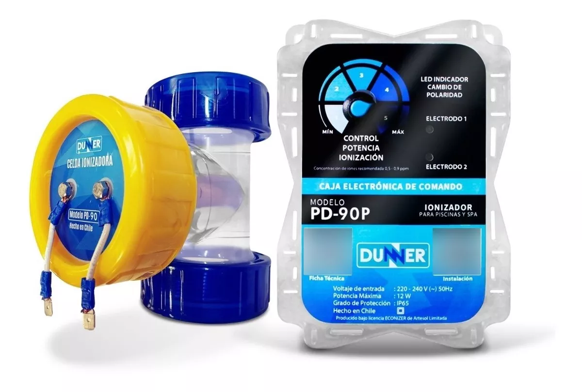 SISTEMA DESINFECCIÓN DUNNER PISCINAS HASTA 90M3 - 2