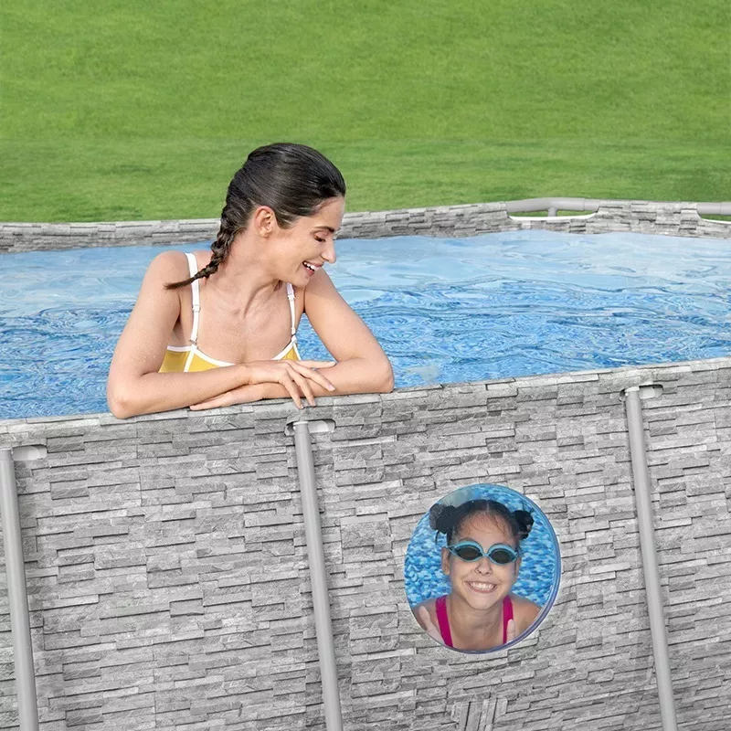 PISCINA ESTRUCTURAL BESTWAY OVAL POWER STEEL SWIM VISTA - 3