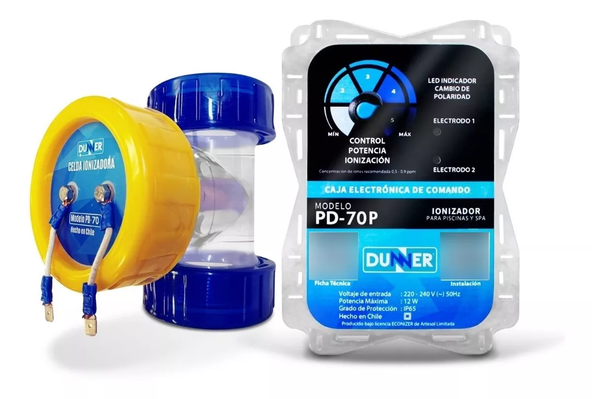 SISTEMA DESINFECCIÓN DUNNER PISCINAS HASTA 70M3 - 2