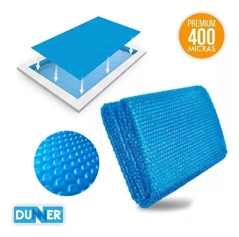 MANTA DUNNER TÉRMICA PISCINA 4 X 3 MTS 400 MICRAS. - 5