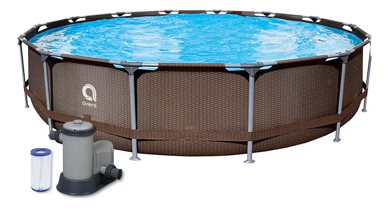 PISCINA ESTRUCTURAL AVENLI 4.27M X 0.84M ROUND STEEL FRAME POOL - 2